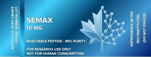 Semax 10 mg label artwork